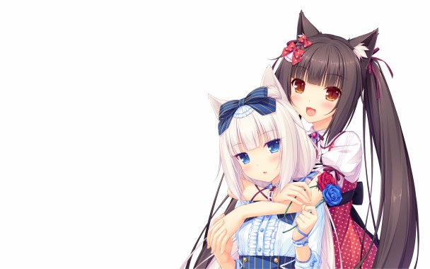 Title Anime Nekopara Vanilla Chocola Wallpaper Nekopara Chocola And Vanilla Png 19x10 Download Hd Wallpaper Wallpapertip