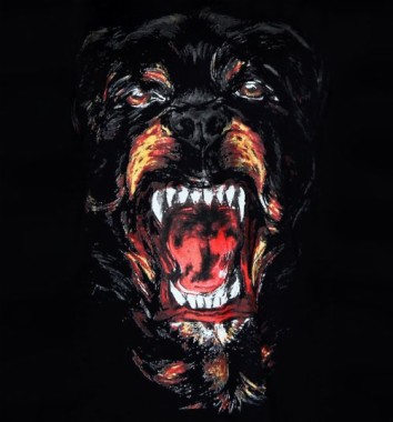 Givenchy Rottweiler Logo - 500x536 - Download HD Wallpaper - WallpaperTip