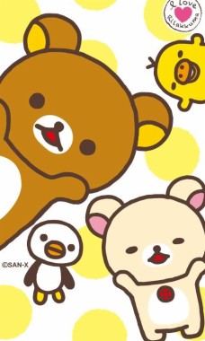 リラックマ 夜 Rilakkuma Wallpaper Hd Iphone 640x960 Download Hd Wallpaper Wallpapertip