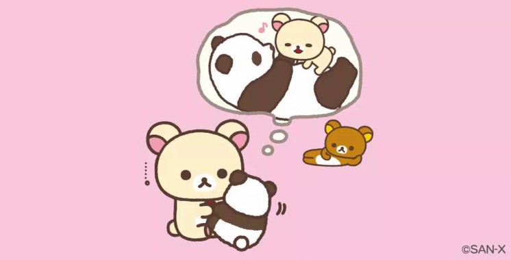 rilakkuma bear panda