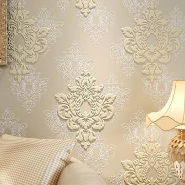 Luxus 3d Tapete Fur Schlafzimmer Beige Glitzertapete 800x800 Wallpapertip