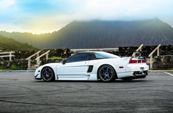 Honda Nsx Car Tuning White Honda Nsh Tyuning 19x1256 Download Hd Wallpaper Wallpapertip