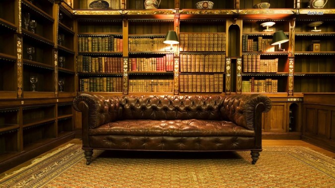 480579 Title Man Made Library Wallpaper - High Resolution Library ...