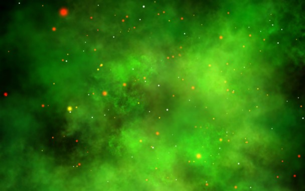 Galaxy Wallpaper Hd - Blue And Green Galaxy - 1600x900 - Download HD