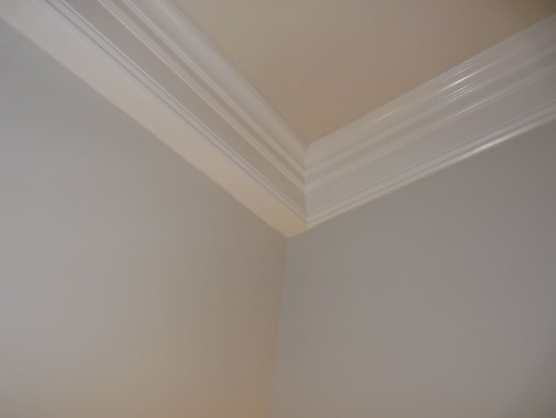 Sloped Ceiling Crown Molding Wallpaper Picswallpapercom - Ceiling ...