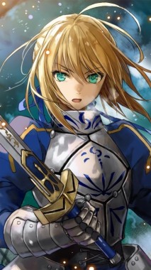 Fate Anime King Arthur - 750x1334 - Download HD Wallpaper - WallpaperTip
