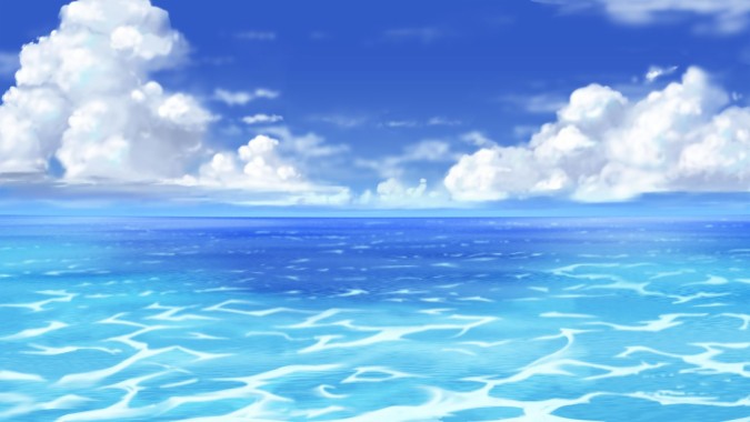 Anime Ocean X Download Hd Wallpaper Wallpapertip