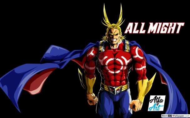 All Might Wallpapers Free All Might Wallpaper Download Wallpapertip