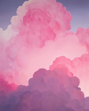 ピンクの雲の壁紙 1 Wallpapertip