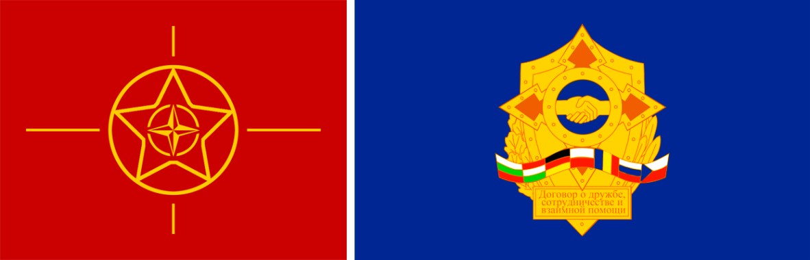 Nato Warsaw Pact Flag - 1245x400 - Download HD Wallpaper - WallpaperTip