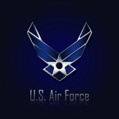 Background Air Force Logo - 600x600 - Download HD Wallpaper - WallpaperTip