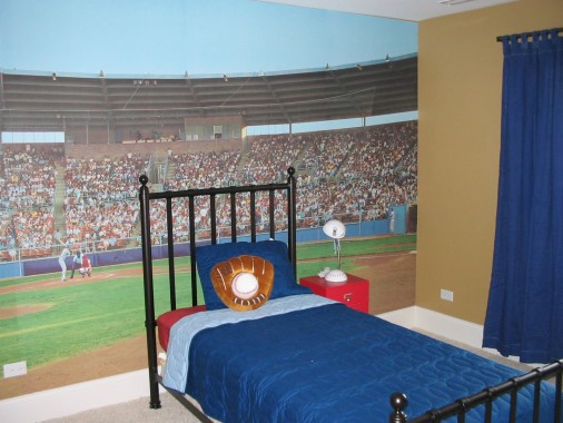 Baseball Bedroom Set Poster As Wallpaper - 640x478 - Download HD