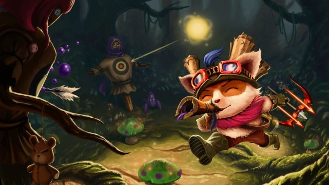 League Of Legends Classic Teemo Wallpaper - Spirit Blossom Teemo ...