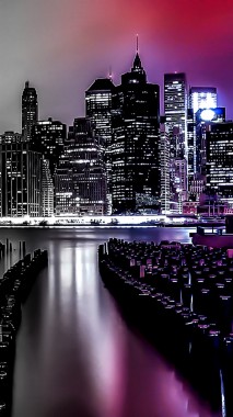Night City Lights - City Lights At Night - 1080x1920 - Download HD ...