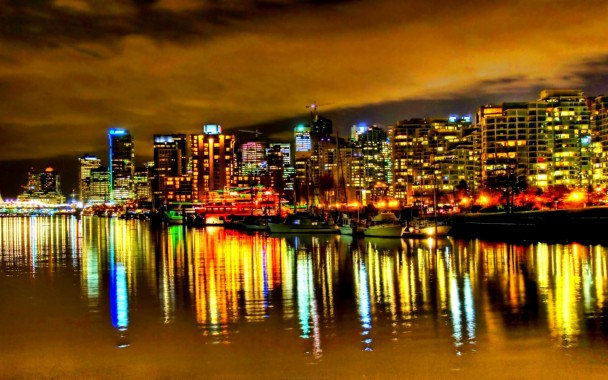 Wallpapers For > City Lights Backgrounds Data-src - City Lights ...