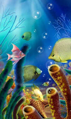 3d Aquarium Wallpaper For Iphone Image Num 6