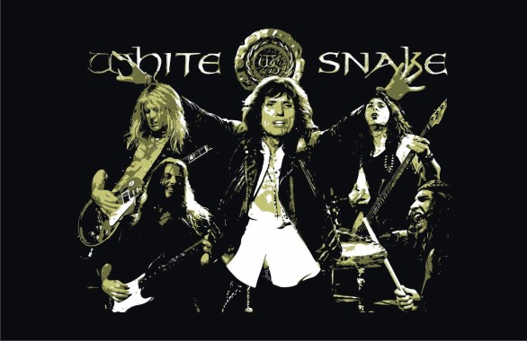 Whitesnake Hair Metal Heavy Hard Rock Poster Wallpaper Whitesnake