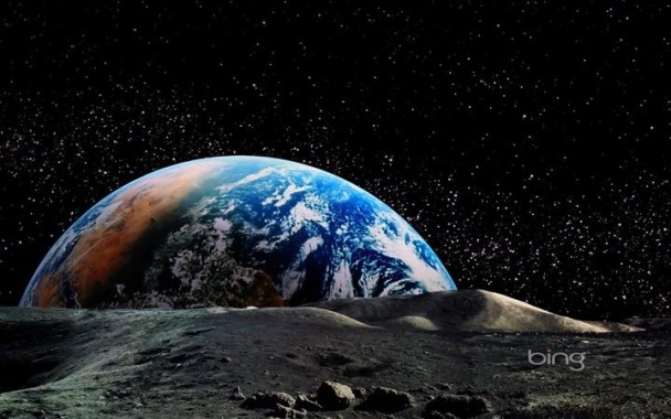 Earth From Moon 1920x1200 Download Hd Wallpaper Wallpapertip