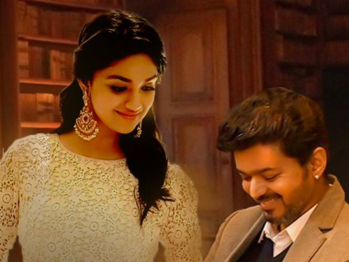 sarkar wallpapers keerthi suresh and vijay sarkar poster 1366x1024 download hd wallpaper wallpapertip keerthi suresh and vijay sarkar poster