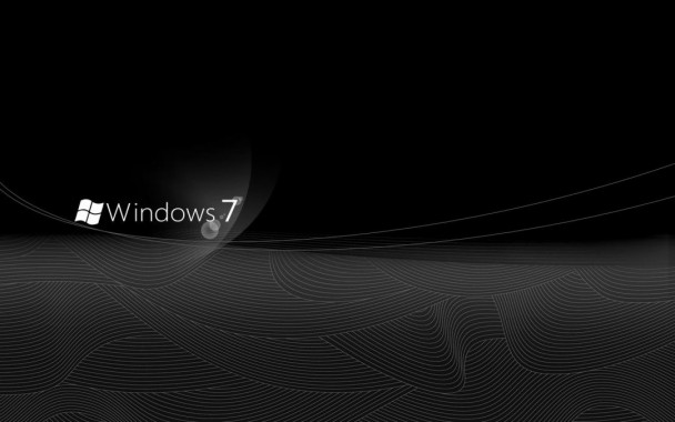 Windows 7 Dark Wallpaper Hd - 1366x768 - Download HD Wallpaper ...
