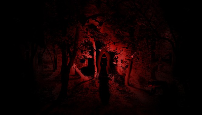 Witch Night Forest Horror Light Darkness 2100x1200 Download