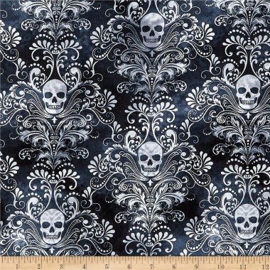 Skull Damask Wallpaper - Wallpaper - 1125x1072 - Download HD Wallpaper ...