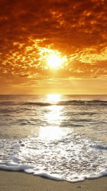 Free Download Ocean Beach Sunset Hd Iphone 5 Wallpapers Beach Water Background For Editing 640x1136 Download Hd Wallpaper Wallpapertip