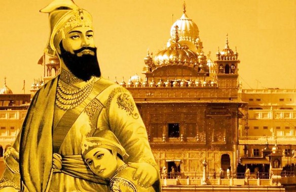 Guru Gobind Singh Ji - Guru Gobind Singh Chaar Sahibzaade - 1024x768