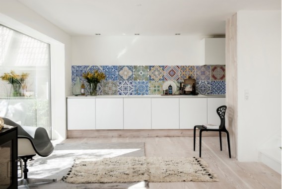 Modern Kitchen Wall Ideas - 900x577 - Download HD Wallpaper - WallpaperTip