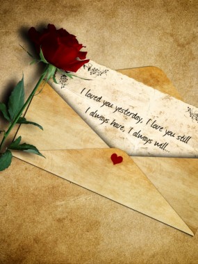 Love Letter Wallpaper Hd - 768x1024 - Download HD Wallpaper - WallpaperTip