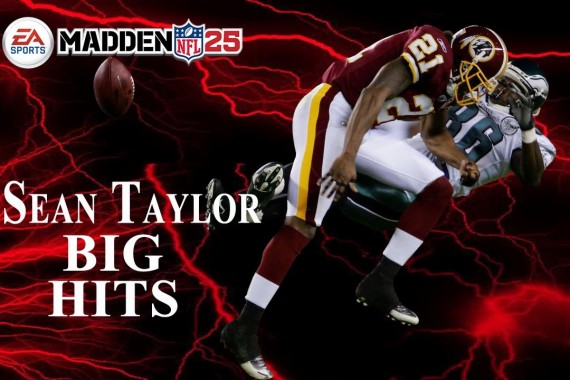 Throwback Thursday Sean Taylors Hit On Brian Moorman - Sean Taylor