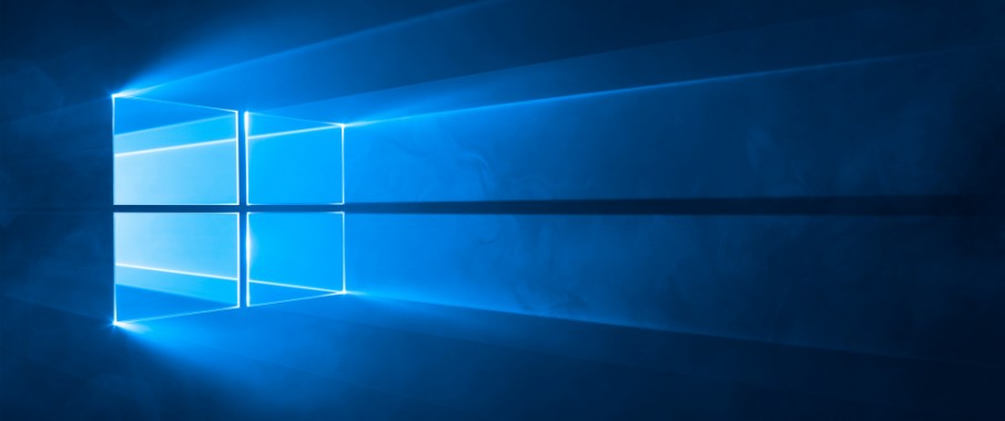 Windows 10 Logo Blue Shiny Windows 10 Wallpaper Ultrawide 1000x419 Download Hd Wallpaper Wallpapertip