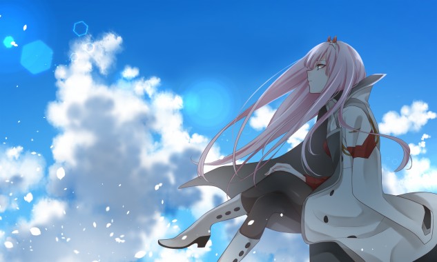 Darling In The Franxx Zero Two 1280x720 Download Hd Wallpaper Wallpapertip