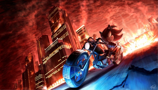 416466 Title Video Game Shadow The Hedgehog Sonic - Cool Background ...