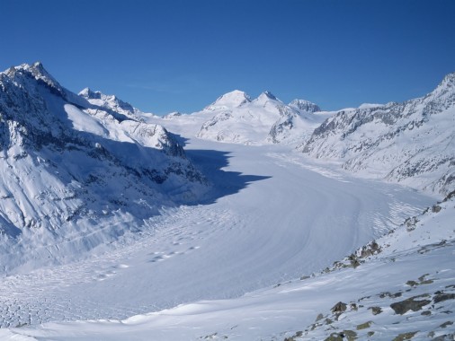 Aletsch Glacier - 1600x1200 - Download HD Wallpaper - WallpaperTip