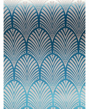 Teal Gatsby Art Deco Wallpaper Holden Decor - Art Deco Designs ...