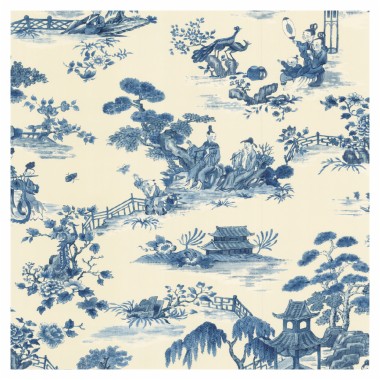 Featured image of post Waverly Country Life Toile Wallpaper