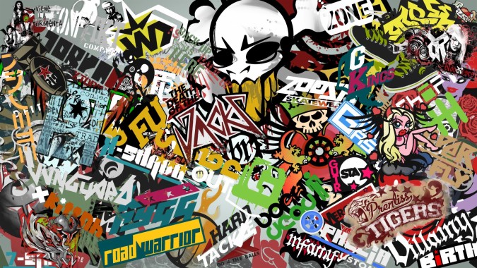 Sticker Bomb Wallpaper 4k - 6024x6024 - Download Hd Wallpaper 