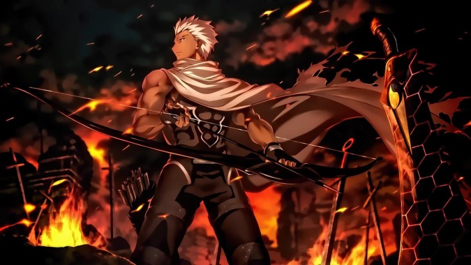 Hd Wallpaper Archer Fate Stay Night Unlimited Blade Works 1920x1080 Download Hd Wallpaper Wallpapertip