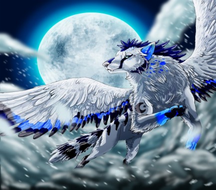 Anime Wolf Wallpapers Free Anime Wolf Wallpaper Download Wallpapertip