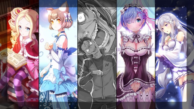 Re Zero Wallpapers Free Re Zero Wallpaper Download Wallpapertip